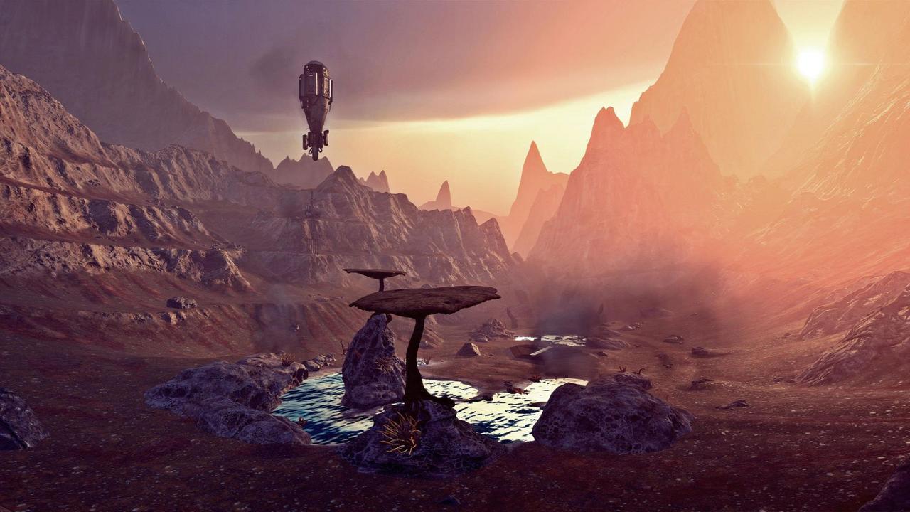 Paysage de Mass Effect: Andromeda