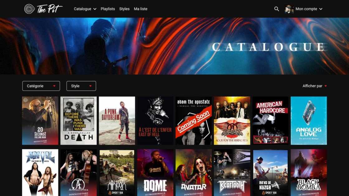 The Pit : Le Netflix du metal