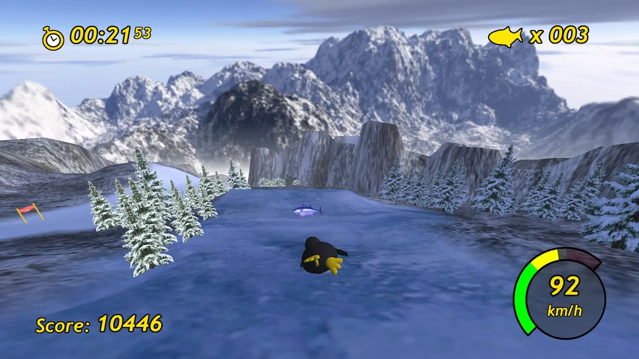 Tux Racer est un jeu vidéo open source.
