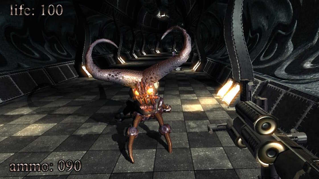 .kkrieger : un jeu vidéo en FPS qui pèse seulement 96 ko !