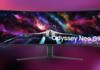 Ecran gamer ultrawide pour jouer aux jeux vidéo sur un moniteur PC ultra large.