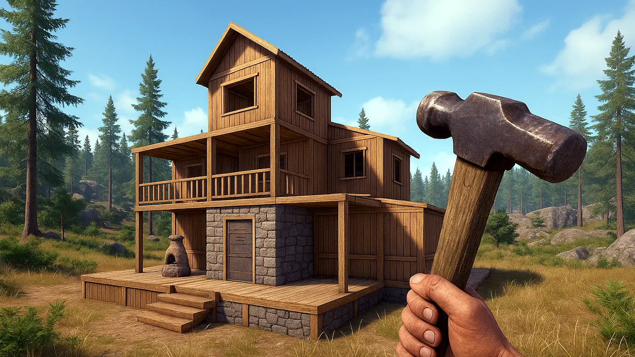 Les jeux vidéo de survie et de craft, incluant des mécaniques de construction en open world.