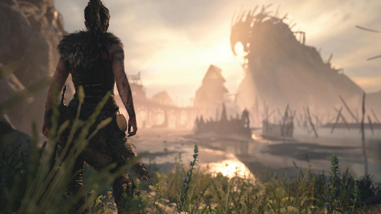 Les paysages de Senua's Saga: Hellblade II sont maginfiques.