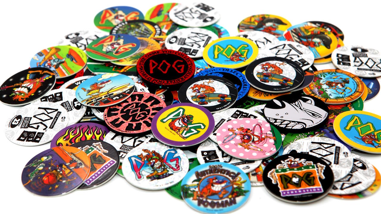 La gamme originale de pogs certifiés par la World POG Federation.