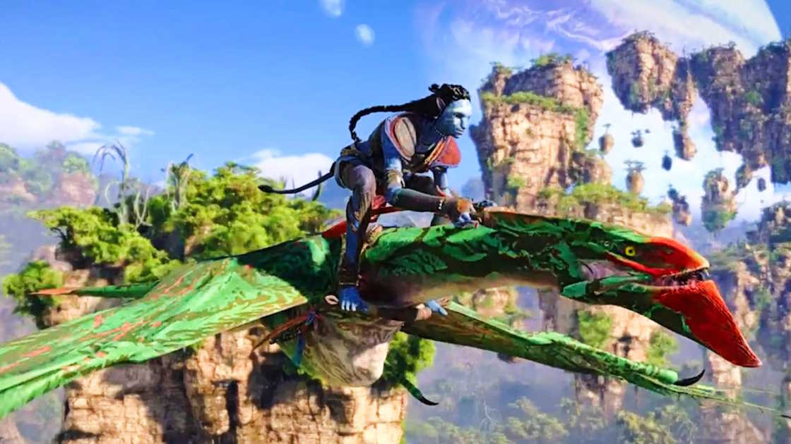 Avatar: Frontiers of Pandora - Vol avec un Ikran