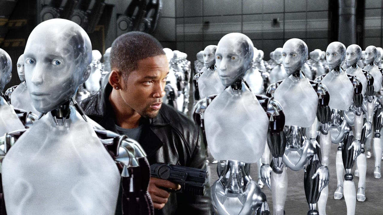 I, Robot : le film de science-fiction avec Will Smith.