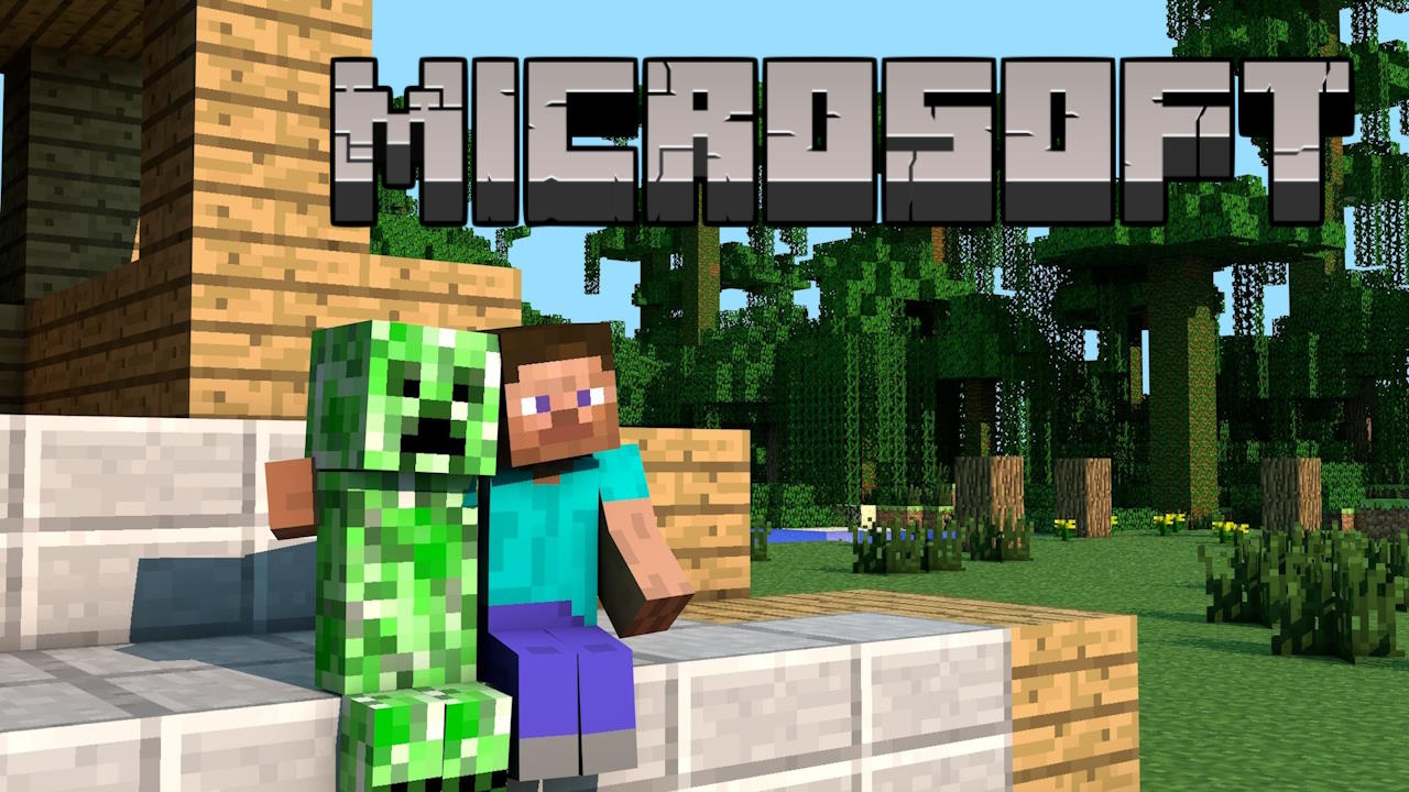 Microsoft achète Minecraft et Mojang Studios pour 2,5 milliards de dollars.