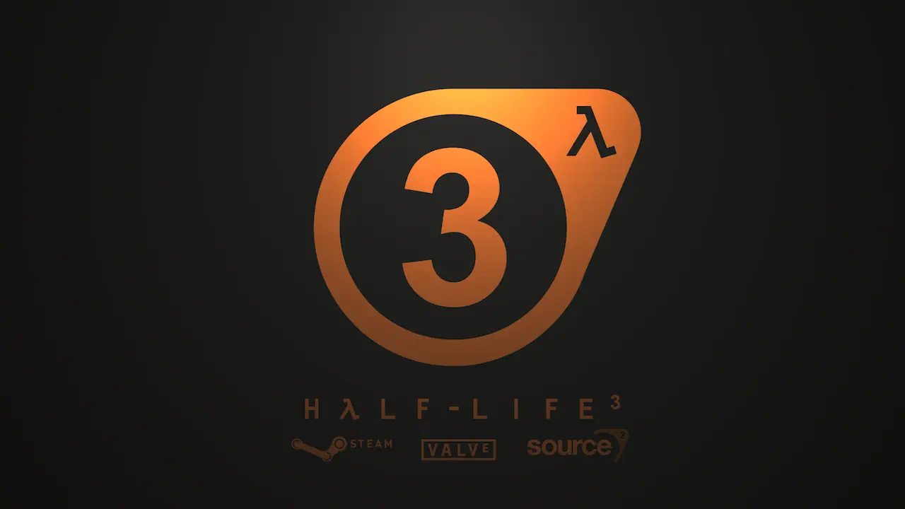 Le logo potentiel du jeu Half-Life 3.