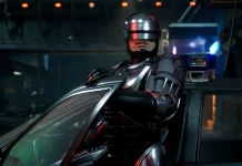 Dans RoboCop: Rogue City, Alex Murphy est de retour. Le jeu offre un gameplay qui oscille entre phases d'enquêtes et phases de shoot.