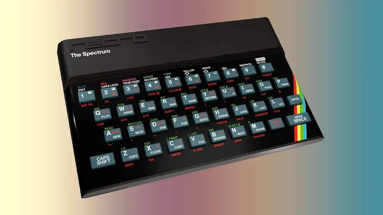 Idéal pour le rétrogaming ZX Spectrum, The Spectrum surfe sur la nostalgie de l'un des premiers ordinateurs personnels.