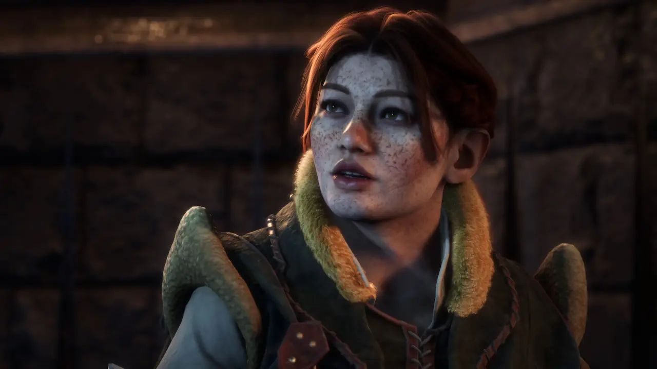 Lace Harding s’impose comme une éclaireuse aguerrie et loyale, pilier discret mais essentiel de l’Inquisition dans Dragon Age: The Veilguard. Courageuse et perspicace, elle incarne la détermination face aux menaces qui pèsent sur Thédas.