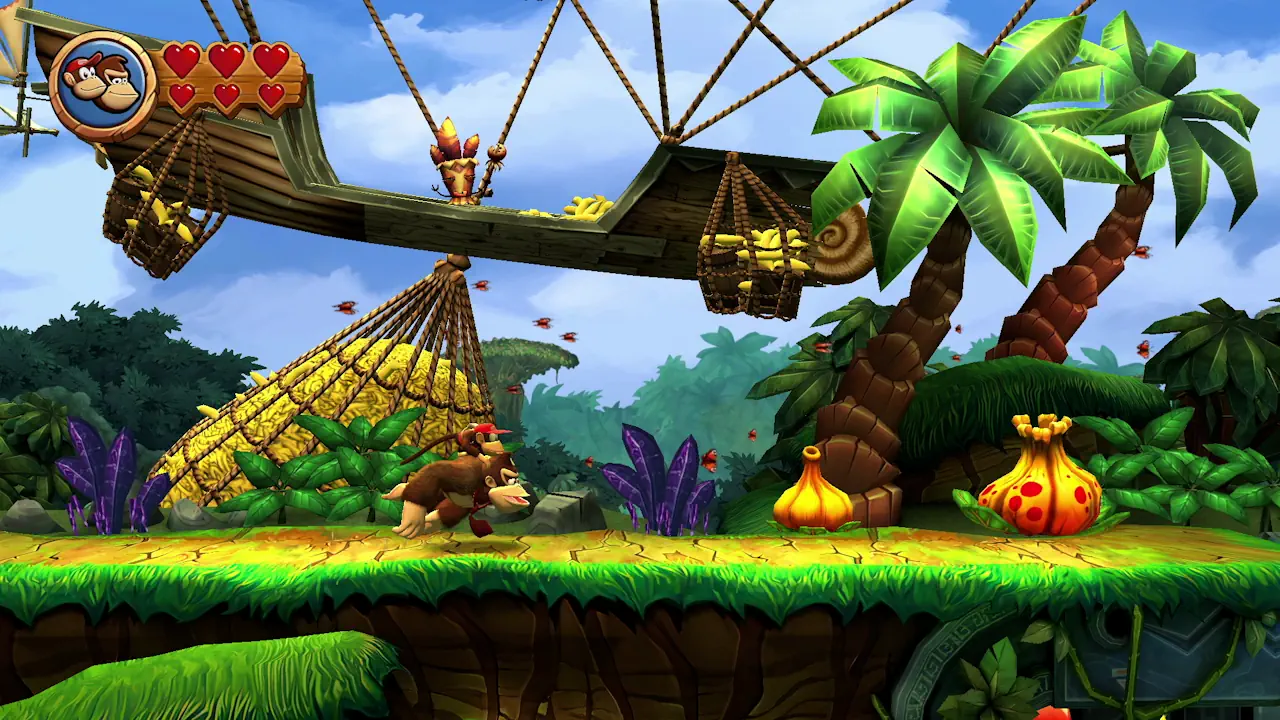 Donkey Kong Country Returns HD incluera 80 niveaux !