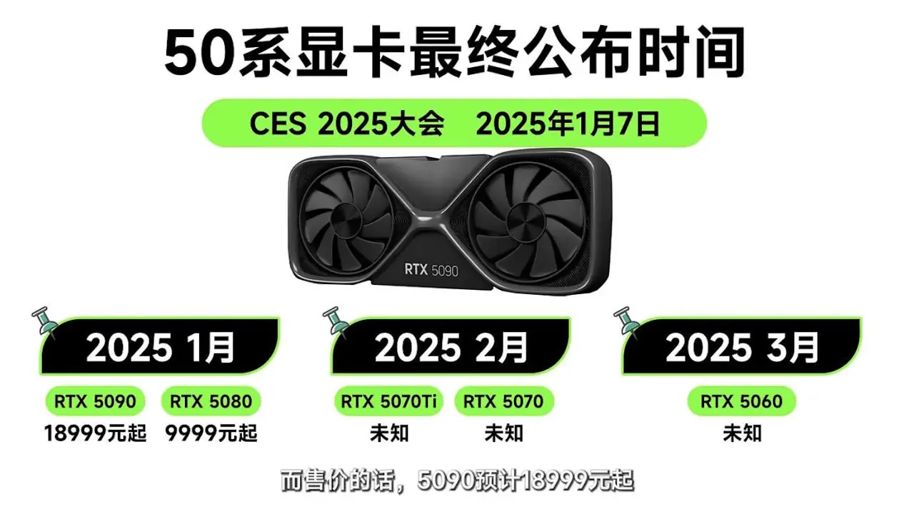 Le leak donne accès aux prix des cartes graphiques RTX 5080 et RTX 5090.