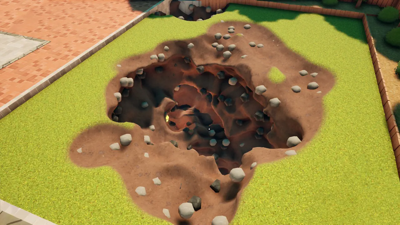 A Game About Digging A Hole est un jeu vidéo indépendant dans lequel il faut creuser un trou.