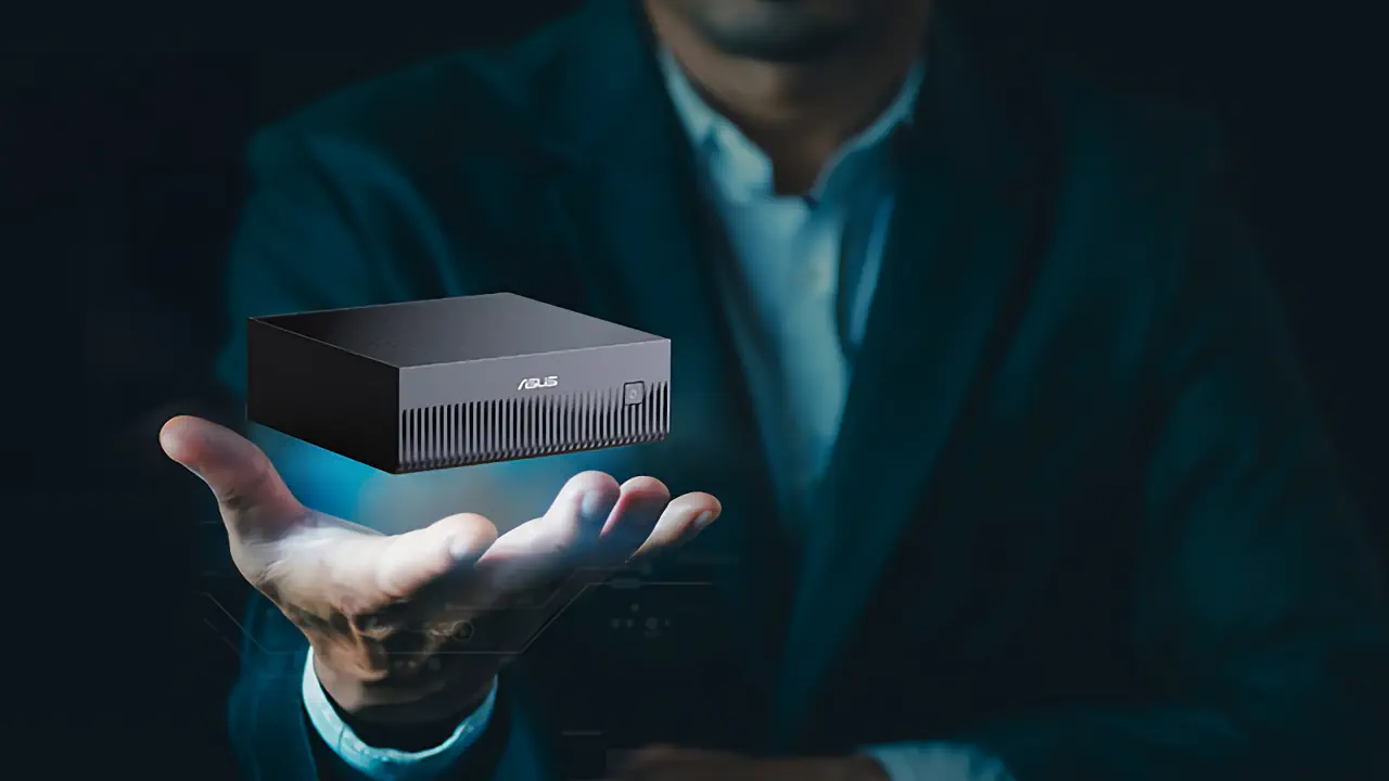 La taille du mini PC ASUS Ascent GX10 ne l'empêche pas de proposer les meilleures performances pour l'IA.
