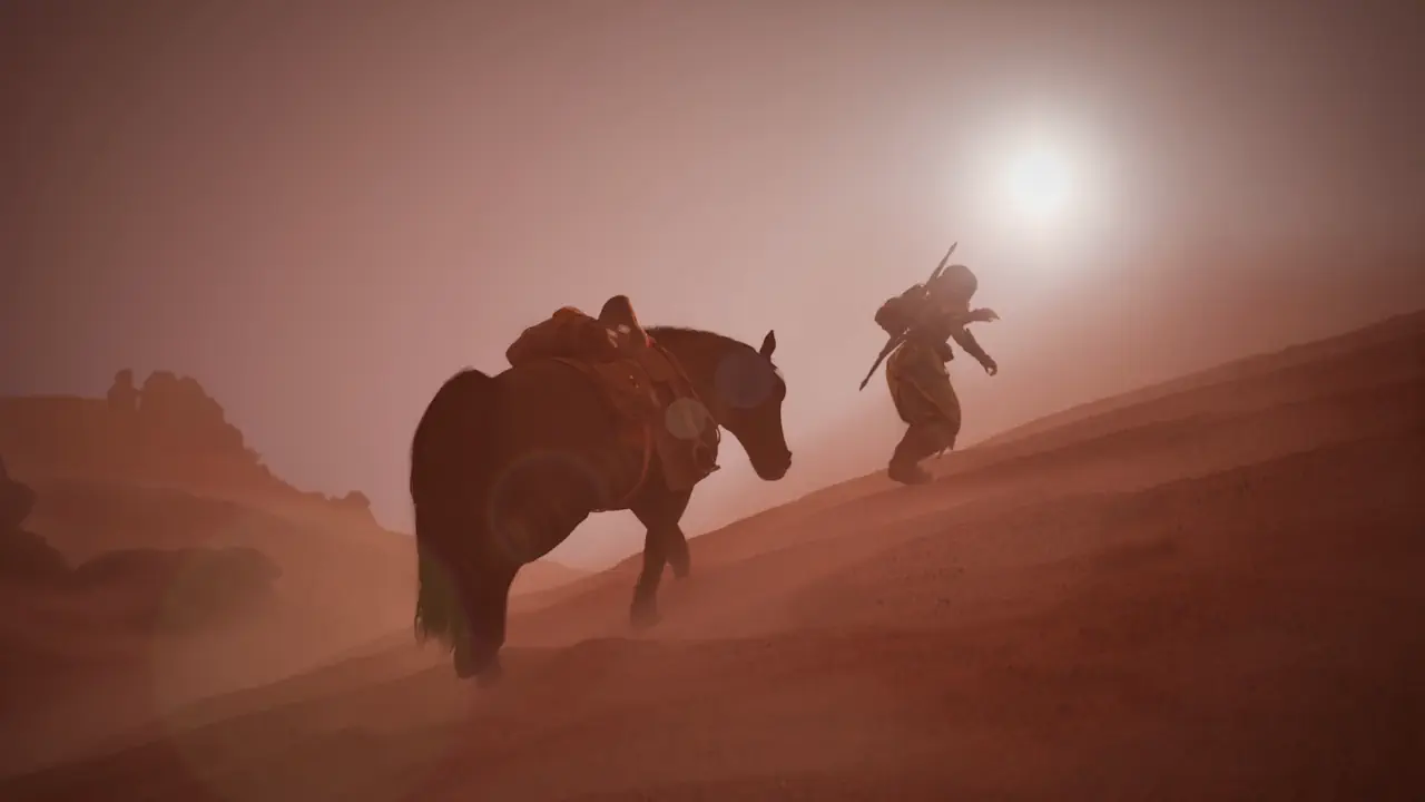 Le jeu vidéo Windstorm: The Legend of Khiimori permettra de belles chevauchées.