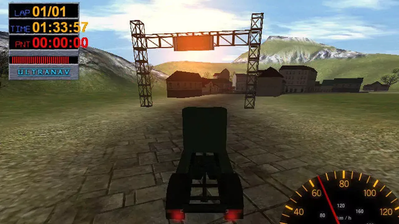 Big Rigs: Over the Road Racing offre une direction artistique irréprochable.