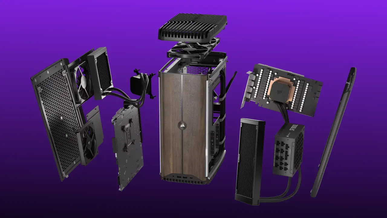 Le PC gamer Corsair ONE i500.