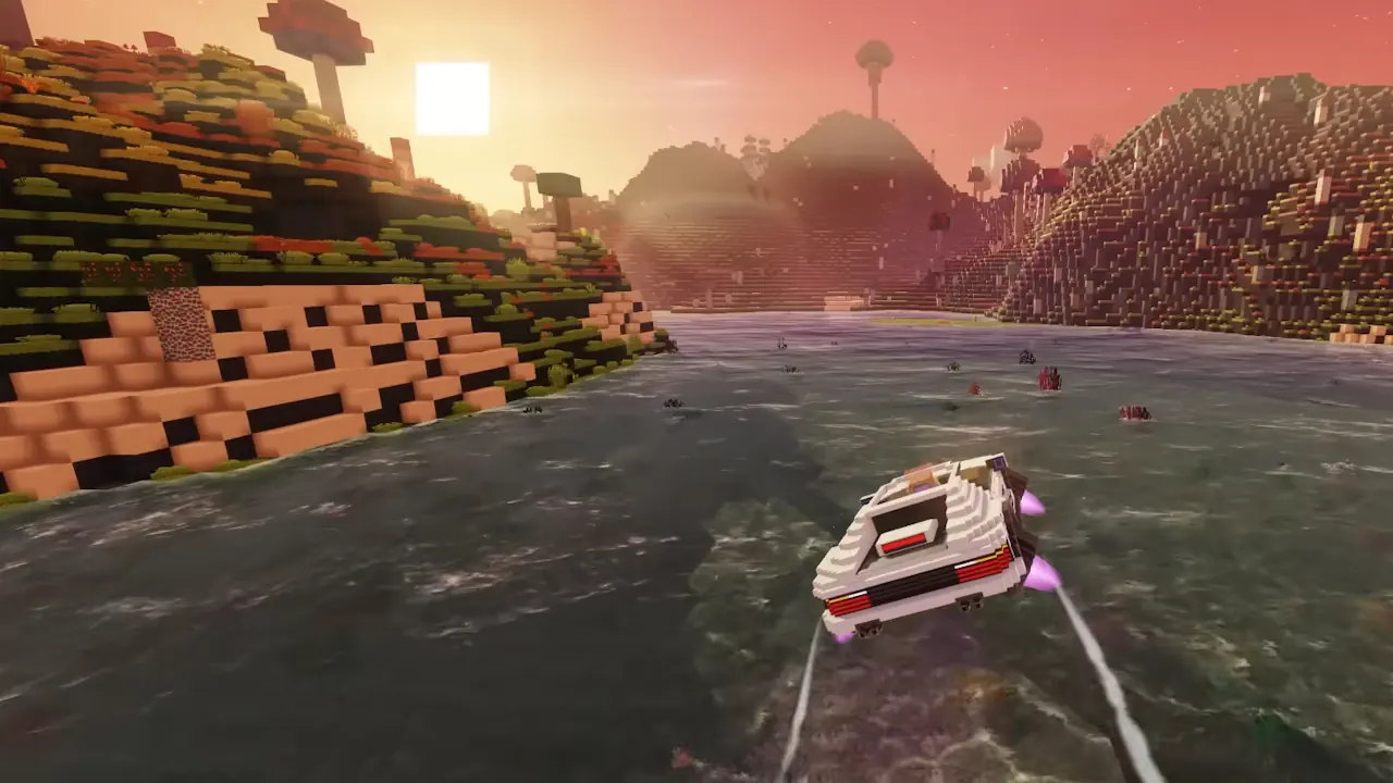 Le jeu vidéo indépendant Cubic Odyssey offre la possibilité de crafter et de piloter des véhicules.