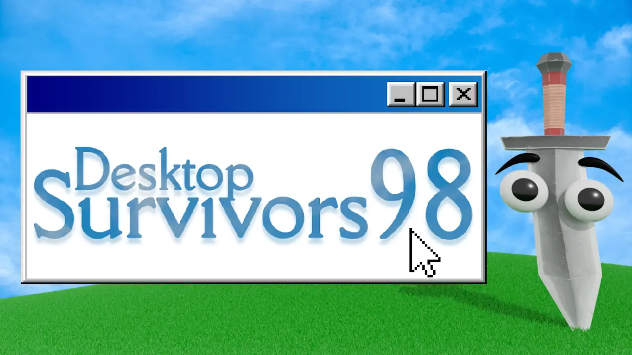 Desktop Survivors 98 est une jeu vidéo indépendant développé par Brandon Hesslau.
