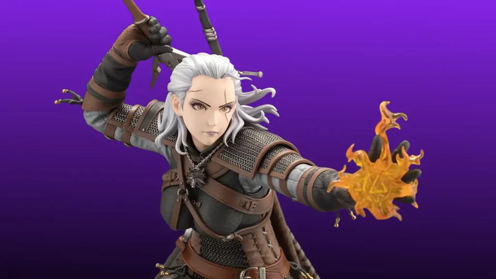 Kotobukiya The Witcher - Statuette Bishoujo 1/7 Geralt 23 cm