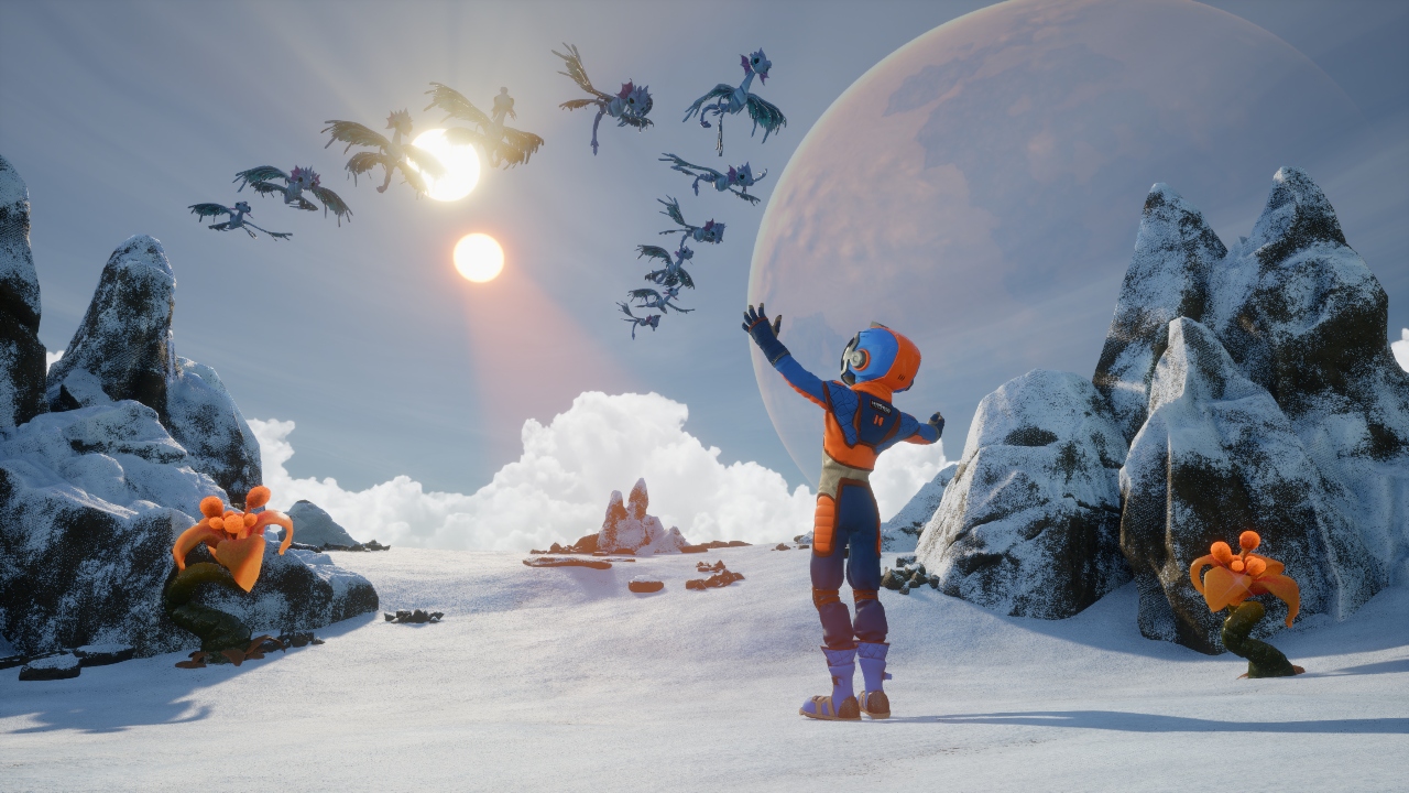 L'exploration fait partie intégrante du jeu vidéo Revenge of the Savage Planet.