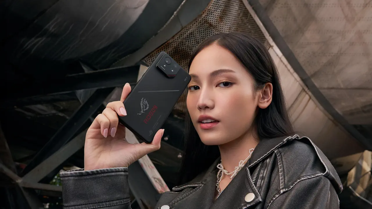 Le design du smartphone gaming Asus ROG Phone 9 Pro est une réussite.