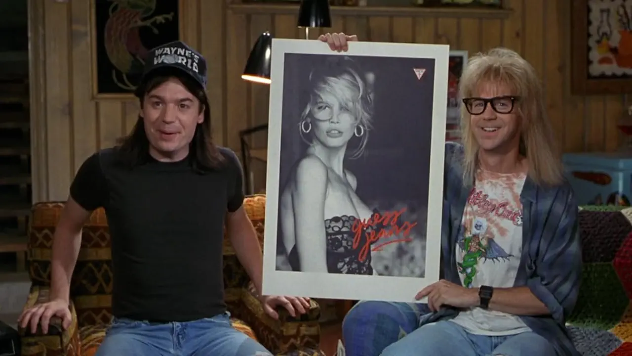 Wayne Campbell et Garth Algar sont les personnages principaux dans Wayne's World.