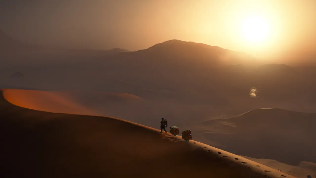 Death Stranding 2: On the Beach invite toujours au voyage et offre des paysages exceptionnels.