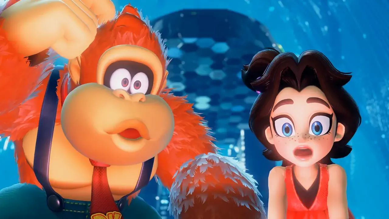 Pauline accompagne Donkey Kong tout du long de l'aventure.