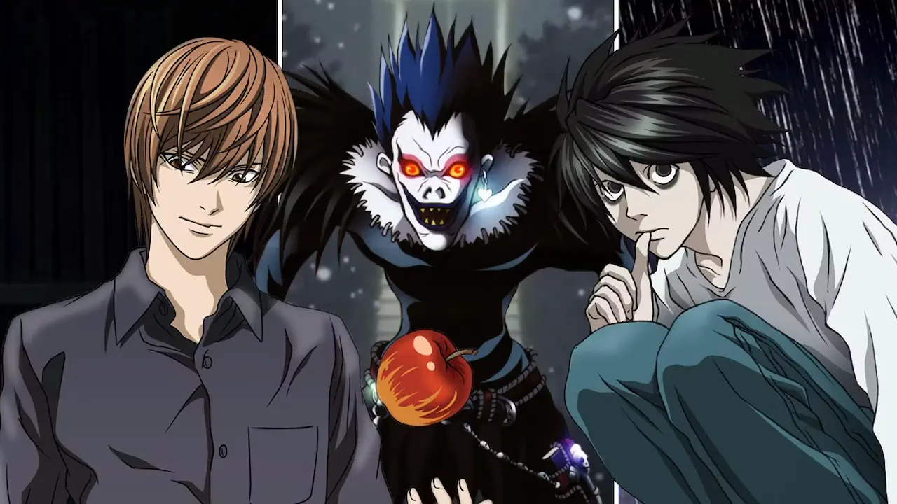 Death Note, manga culte né en 2003, oppose Light Yagami et L dans un duel intellectuel fascinant autour du pouvoir et de la justice. Son succès mondial a donné naissance à de nombreuses adaptations et produits dérivés, dont des figurines très prisées.