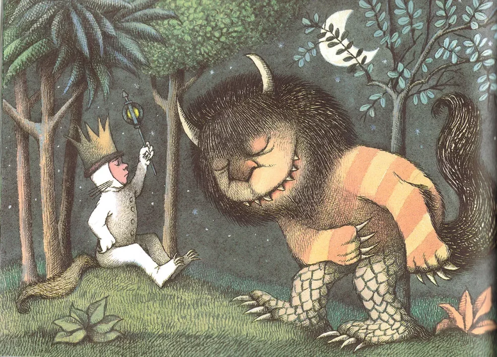 Le style visuel de Maurice Sendak est unique et reconnaissable entre mille.