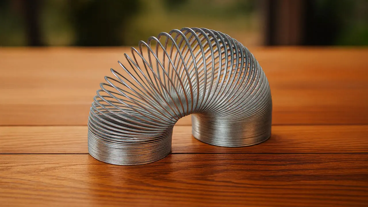 Le Slinky (ou Ondamania) a été inventé par Richard Thompson James.