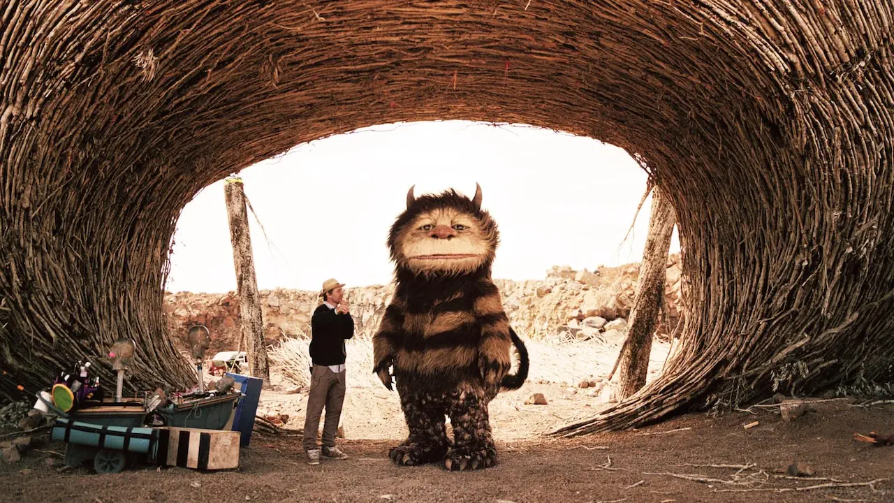 Spike Jonze sur le tournage de Where the Wild Things Are.