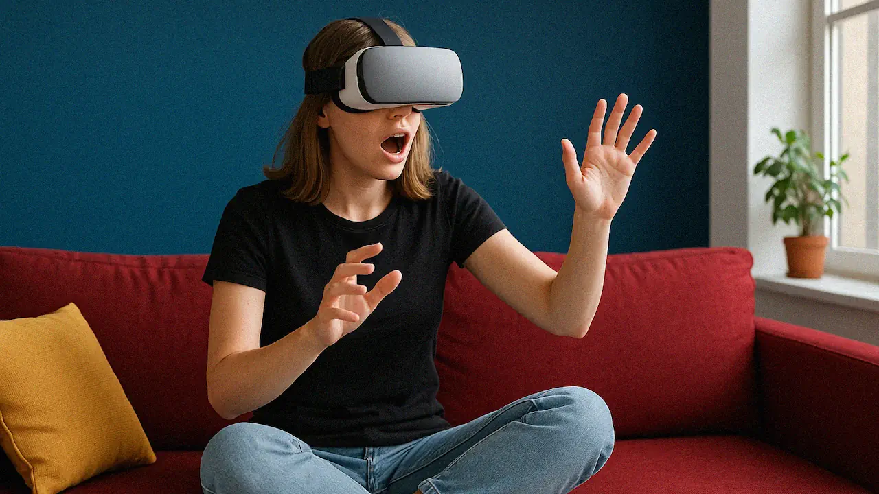 Le phénomène de phantom touch permet de ressentir les choses en réalité virtuelle.