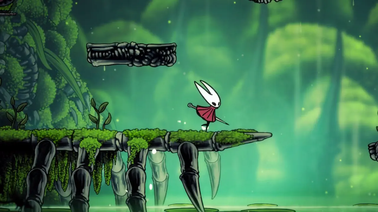 Avec Silksong, Team Cherry sublime sa direction artistique en alliant animations fluides, univers insectoïde détaillé et ambiances lumineuses envoûtantes. Chaque biome offre une identité visuelle forte, entre décors gothiques et paysages oniriques.