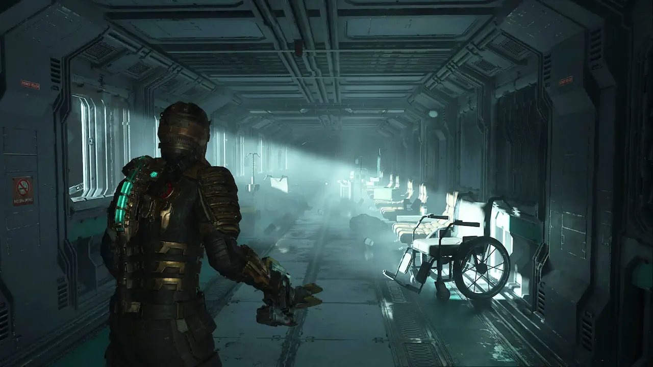 Isaac Clarke explore l’USG Ishimura dans le remake de Dead Space, confronté à des horreurs indicibles dans un huis clos spatial glaçant. Graphismes améliorés, narration enrichie et ambiance oppressante redéfinissent ce classique du survival horror.