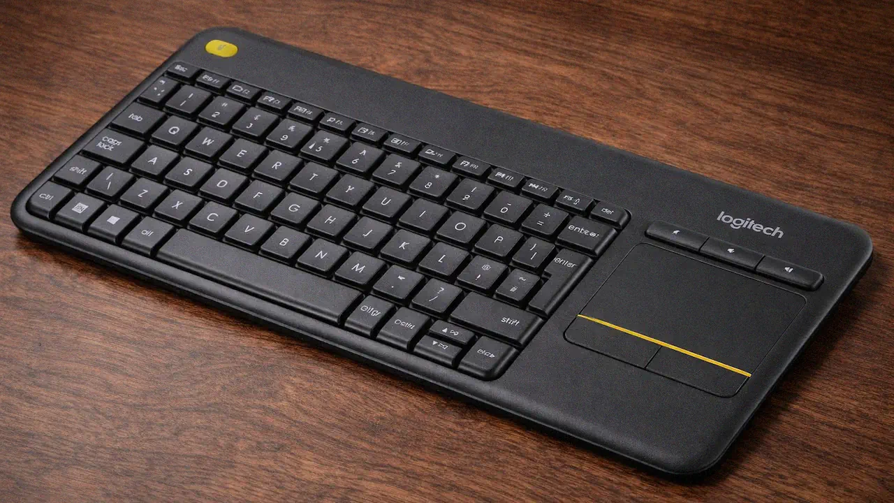 Un clavier HTPC sans fil avec pavé tactile permet de contrôler facilement son centre multimédia depuis le canapé. Il offre un confort optimal pour naviguer, lancer un film ou surfer sur internet.