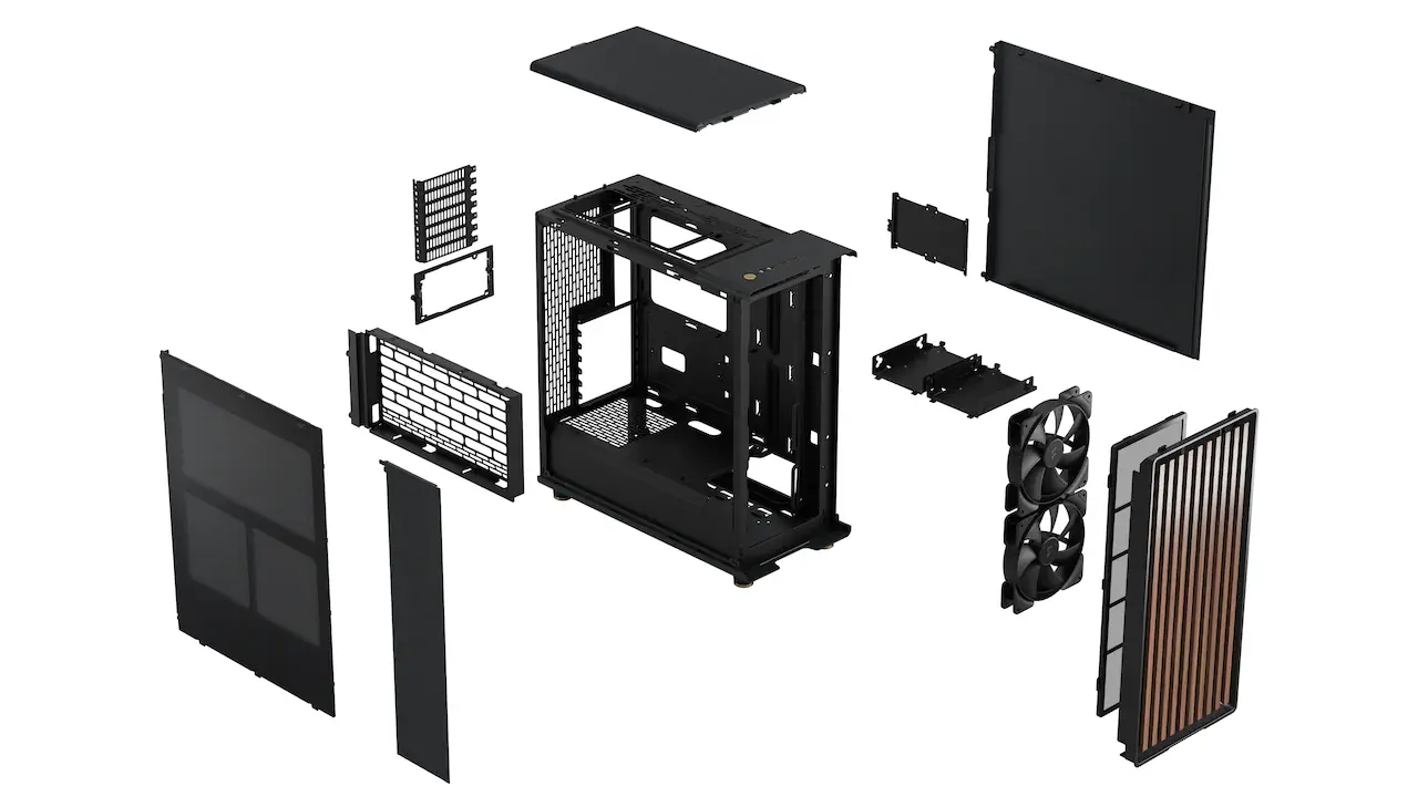 Le Fractal Design North allie design raffiné et performances thermiques avancées grâce à une façade ajourée et une ventilation généreuse. Il offre un espace intérieur optimisé pour accueillir les composants gaming les plus puissants.