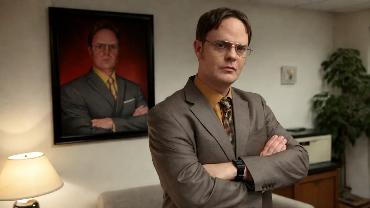 Plus récemment, la montre calculatrice Casio apparaît au poignet de Dwight Schrute dans la série The Office, accentuant son côté méthodique et légèrement rétro. Ce clin d’œil télévisuel renforce l’image pratique et intemporelle de la Casio C-80.