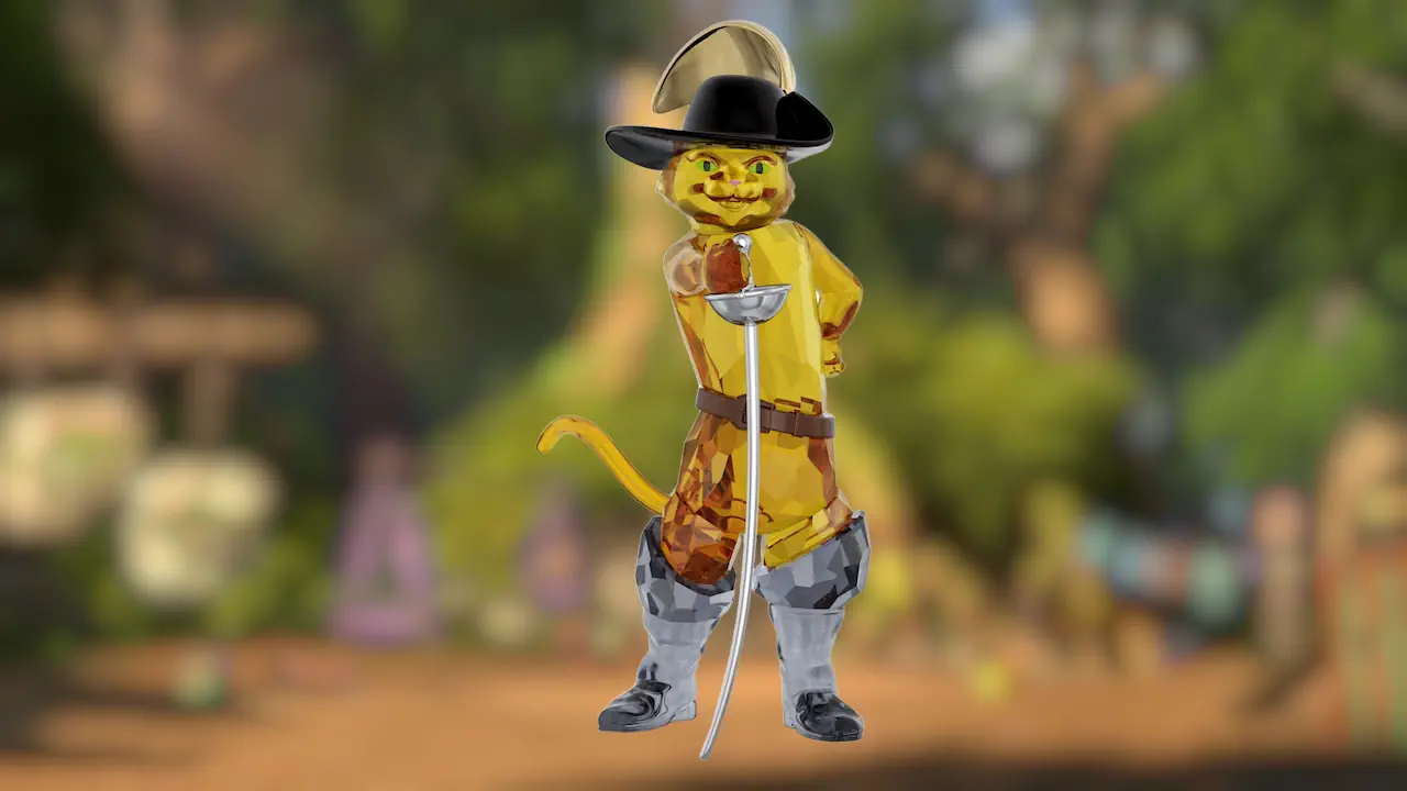 Le Chat Potté se réinvente en figurine de cristal Swarovski, alliant charme et élégance. Son allure emblématique devient un objet décoratif raffiné, entre finesse et caractère.