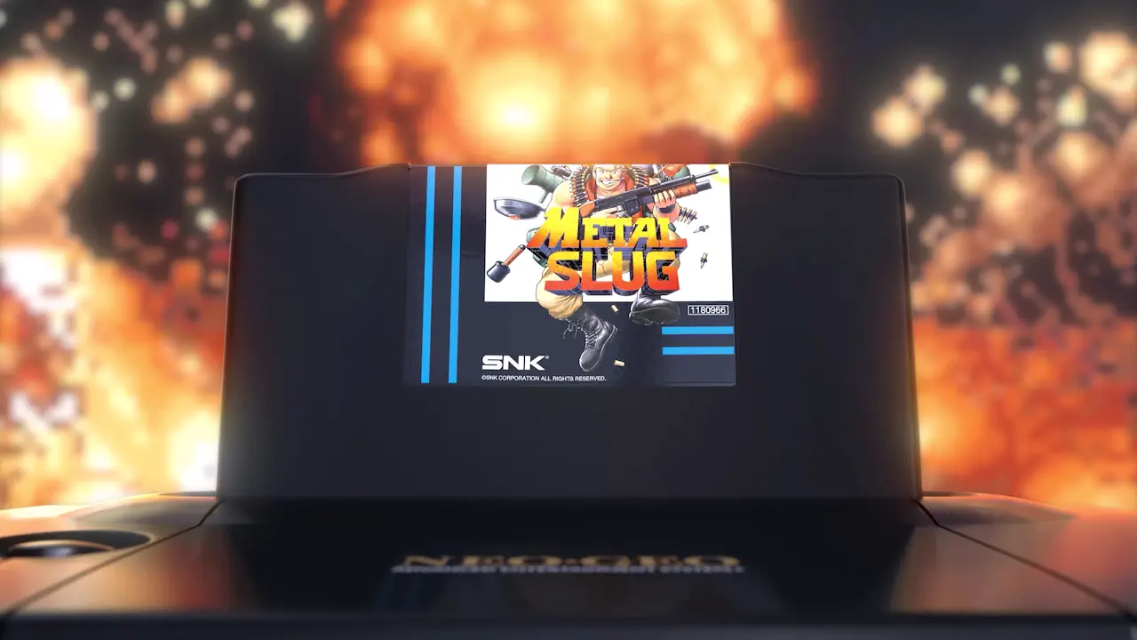 Cartouche Metal Slug Neo Geo AES+ par Plaion marque le retour d’un jeu culte dans un format physique fidèle et plus accessible. Elle permet de redécouvrir ce classique de l’arcade dans des conditions authentiques.