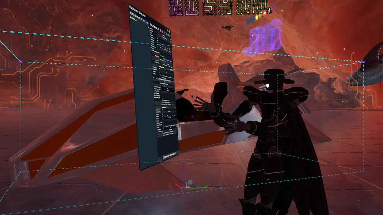 Manipuler directement des objets dans Resonite permet de mieux comprendre la construction d’un environnement 3D. Collisions, interactions et animations deviennent plus concrètes lorsqu’on peut les observer et les modifier directement en réalité virtuelle.
