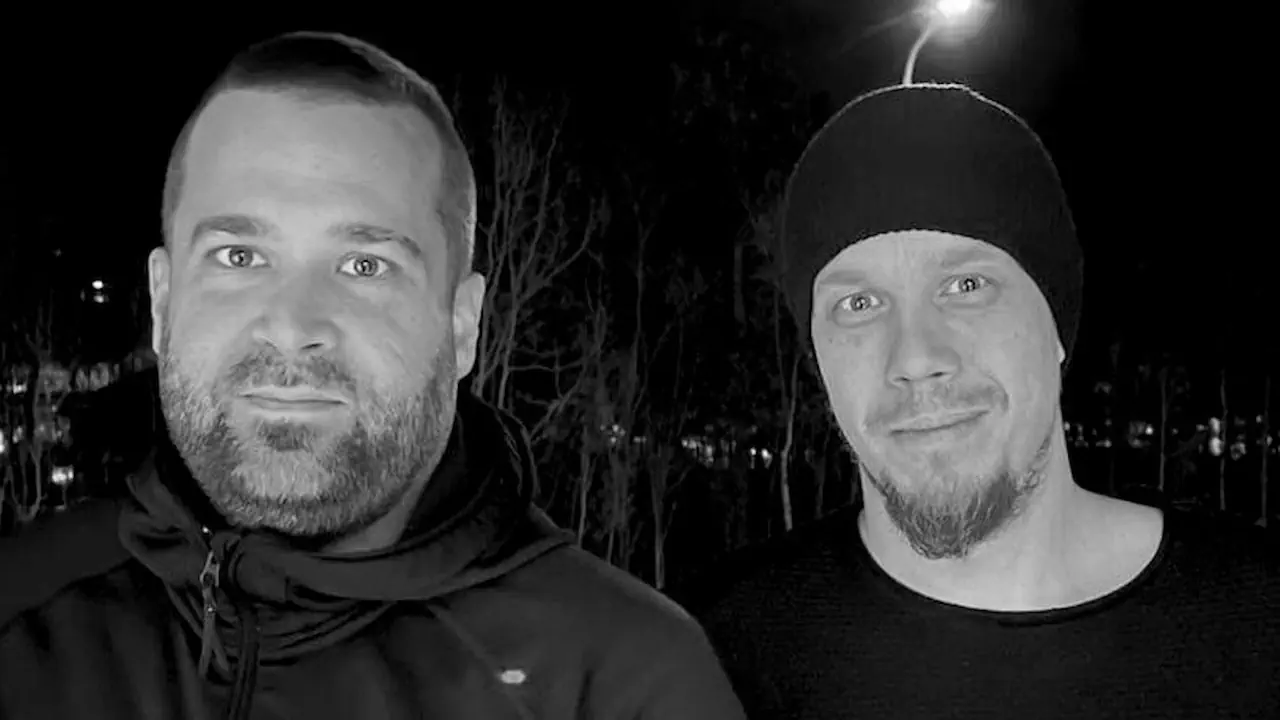 Thomas Nilsen et Steffen Søderholm, les deux Norvégiens à l'origine du nightcore, un genre musical fondé sur l'accélération des chansons.